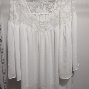 Worthington 3x lace blouse